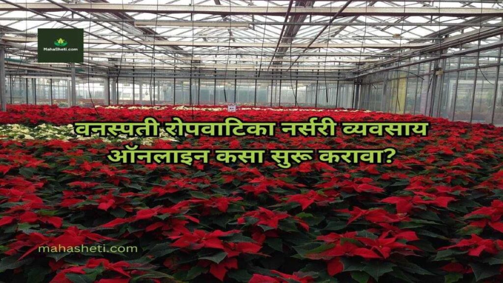 वनस्पती रोपवाटिका नर्सरी व्यवसाय ऑनलाइन कसा सुरू करावा? | How to start plant nursery business online? | Marathi